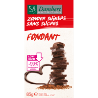 Damhert Chocoladetablet puur 102 Gram - thumbnail