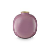 Pip Studio Bloemenvaas - Metaal - H 23 cm - Paars - thumbnail