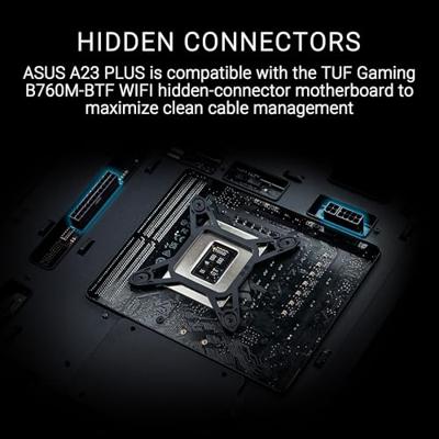 Asus A23 PLUS TG ARGB PC-behuizing Zwart