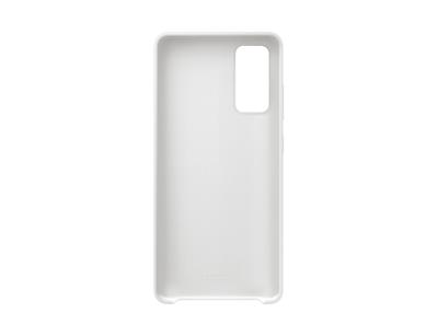 Silicone Cover EF-PG780 - Achterzijde behuizing voor mobiele telefoon - silicone - wit - voor Galaxy S20 FE, S20 FE 5G