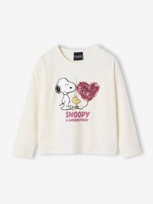 SNOOPY Peanuts® t-shirt met lange mouwen voor meisjes ecru