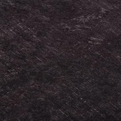 VidaXL Vloerkleed wasbaar anti-slip 80x150 cm zwart en goudkleurig VidaXL Vloerkleed wasbaar anti-slip 80x150 cm zwart en goudkleurig