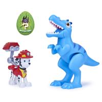PAW Patrol , Dino Rescue Marshall and Dinosaur Action Figure-set, voor kinderen vanaf 3 jr. - thumbnail
