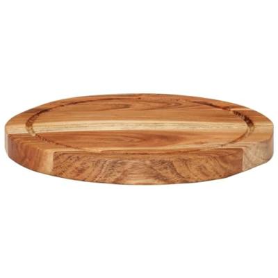 VidaXL Hakblok ø 25x2,5 cm massief acaciahout