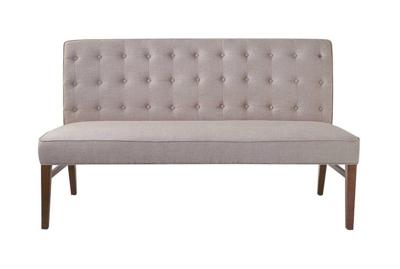 Rivièra Maison Eetkamerbank 'Cape Breton' Linen, kleur Flax