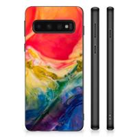Case Samsung Galaxy S10 Watercolor Dark - thumbnail