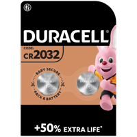 Duracell Specialty 2032 Lithium knoopcelbatterij, verpakking van 2 - thumbnail