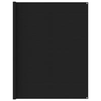 VidaXL Tenttapijt 250x550 cm zwart - thumbnail