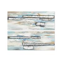 Schilderij DKD Home Decor 150 x 3 x 60 cm Abstract Modern (2 Stuks) - thumbnail