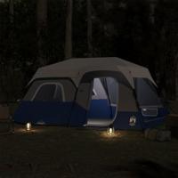 Tent met LED 441x288x217 cm lichtgroen - thumbnail