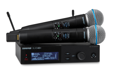 Shure SLXD24D+E/B58-G65