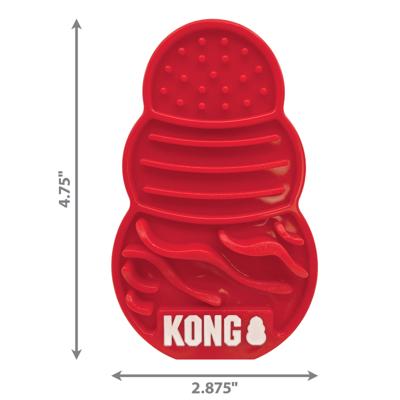 KONG LICKS LIKMAT TPE 12X8X3,5 CM