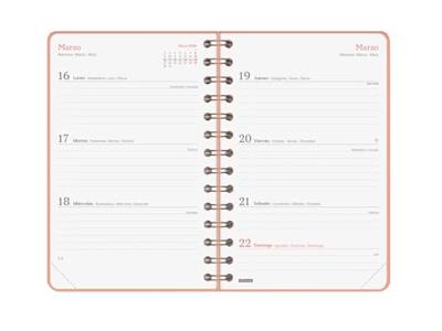 Agenda Finocam ALMA Koraal 11,7 x 18,1 cm Agenda Finocam ALMA Koraal 11,7 x 18,1 cm