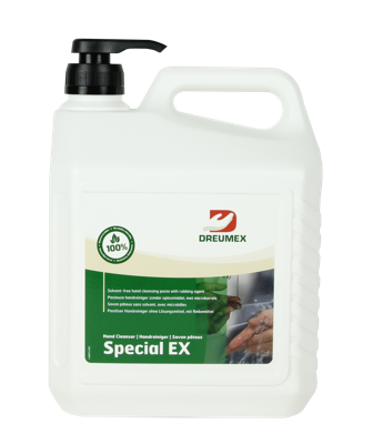 Dreumex zeep special ex wit can met pomp 2,7kg