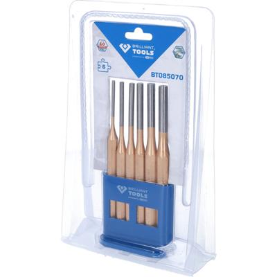 Brilliant Tools Pendrijver / Doordrijver-set, 6-delig BT085070