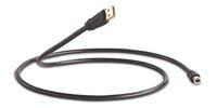 QED Performance USB-kabel A naar B (1,5 m) Graphite - thumbnail