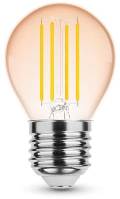 Enzo Modee led kogel e27 4-28w 1800k filament amber dimbaar - led7430 Enzo Modee led kogel e27 4-28w 1800k filament amber dimbaar - led7430