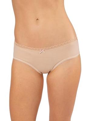 Dames slip 5-pack Basic Naomi - ondergoed dames - Multipack katoenen vrouwen onderbroeken