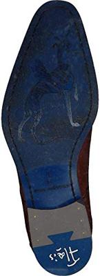 Floris van Bommel leren veterschoenen cognac