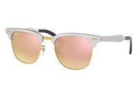 Ray-Ban CLUBMASTER ALUMINUM FLASH LENSES GRADIENT zonnebril Vierkant - thumbnail