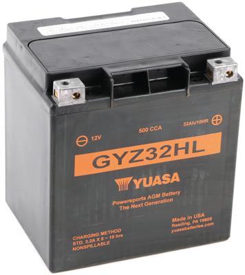 YUASA batterij "gyz32hl". battery gyz32hl agm