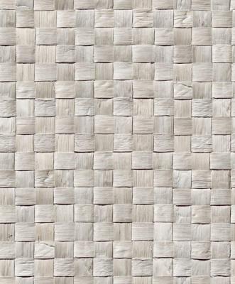 Noordwand Textura Behang met natuurlijk vlechtwerk - 1545741