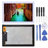 LCD-scherm en Digitizer voor Asus ZenPad 10 Z301MFL LTE Edition / Z301MF WiFi Edition 1920 x 1080 Pixel(White) - thumbnail