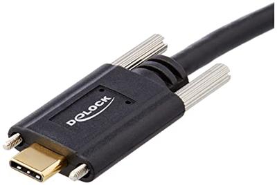 Delock USB-kabel USB 3.2 Gen2 USB-A stekker, USB-C stekker 0.50 m Zwart 84007
