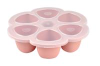 BEABA Multiportions siliconen 6x90 ml roze - thumbnail