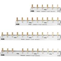 ABB 2CDL231001R1009 Faserail Aantal rijen 3 Meerdere kleuren 3-polig 10 mm² 1 stuk(s) - thumbnail