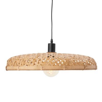Light & Living Hanglamp paloma rotan naturel 50 cm | 2 stuks