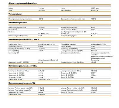 Weidmüller 1739620000 Doorgangsserieklem Spanveer Donkerbeige 10 stuk(s)