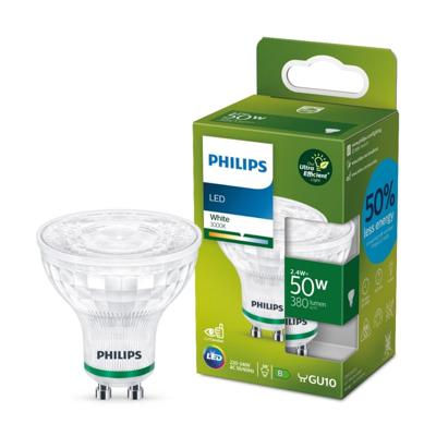 Philips LED Spot CLA 50W GU10 Wit Philips LED Spot CLA 50W GU10 Wit
