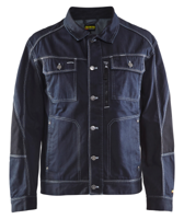 Blåkläder Cordura denim jack 40591140 | Marineblauw/Zwart | Maat S - 7330509431801 - thumbnail
