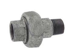 Kirchhoff Smeedbaar ijzer schroefaansluiting, verzinkt, 1/2"IT x 1/2"ET, conisch afgedicht, (341) - 989831155