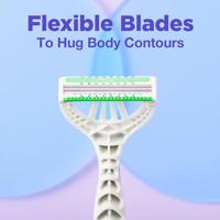 Wilkinson Wilkinson Xtreme 3 Comfort Cherry Blossom Wegwerpscheermesjes - Verpakking van 8 - thumbnail