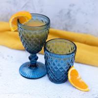 Diamond Glas 22cl Blauw - thumbnail