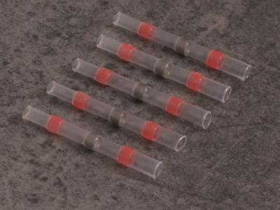 Quadrios 22C462 Stootverbinder Met krimpkous 0.5 mm² 1.0 mm² Volledig geïsoleerd Rood 1 set(s) Quadrios 22C462 Stootverbinder Met krimpkous 0.5 mm² 1.0 mm² Volledig geïsoleerd Rood 1 set(s)