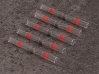 Quadrios 22C462 Stootverbinder Met krimpkous 0.5 mm² 1.0 mm² Volledig geïsoleerd Rood 1 set(s) - thumbnail