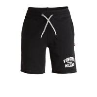 Vingino Essentials sweatshort met logo 944 Deep Black - thumbnail