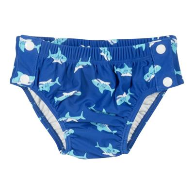 Playshoes zwemluier UV-werend blauw met haaien Playshoes zwemluier UV-werend blauw met haaien