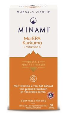 Minami MorEPA Kurkuma + Vitamine C Softgels Minami MorEPA Kurkuma + Vitamine C Softgels