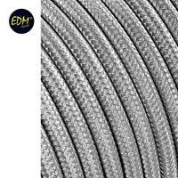 Kabel EDM 11857 C64 Zilverkleurig Zilver 2 x 0,75 mm 5 m - thumbnail