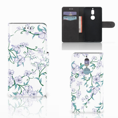 Nokia 7 Uniek Hoesje Blossom White Nokia 7 Uniek Hoesje Blossom White