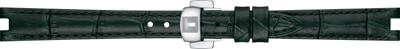 Horlogeband Tissot T600049238/T1260101611302 Leder Groen 12mm