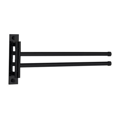 Best Design Handdoekhouder Nero Estana 2-Armig Mat Zwart