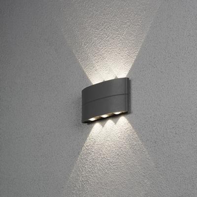 Chieri wandlamp antraciet 9.5cm - Konstsmide