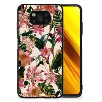 Xiaomi Poco X3 | X3 Pro Bloemen Hoesje Flowers - thumbnail