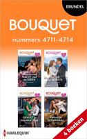 Bouquet e-bundel nummers 4711 - 4714 - Lynne Graham, Fleur van Ingen, Michelle Smart, Dani Collins - ebook - thumbnail