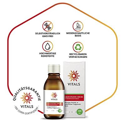 Vitals EPA/DHA Liquid 1200mg